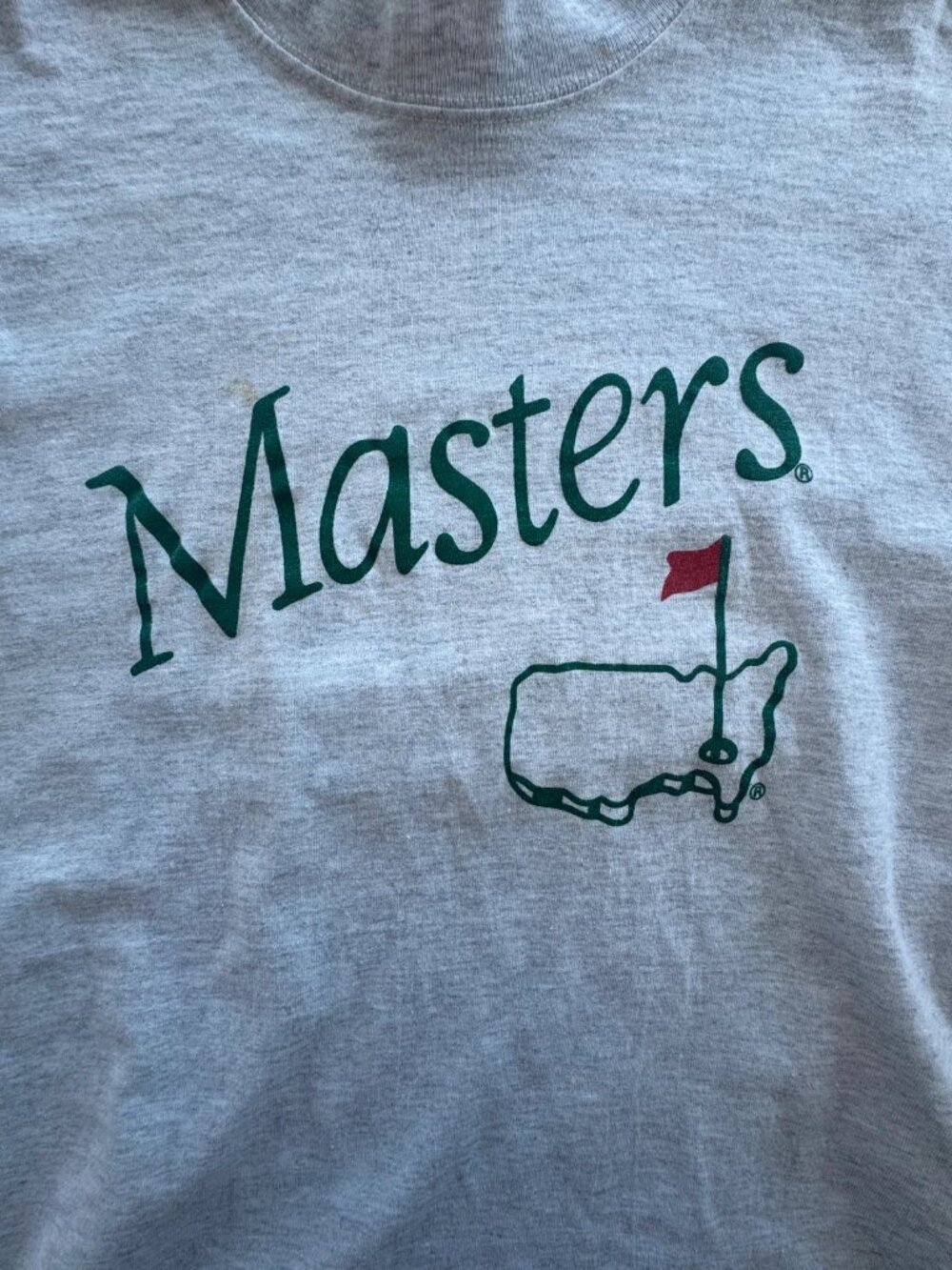Vintage 90s Rugged Tee's Masters Golf T-Shirt Grey S